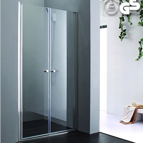 Lux-Aqua PP2D-90 varstomos dušo durys į nišą 90 cm