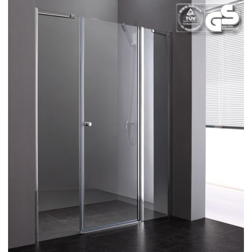 Lux-Aqua PP2D-90 dušo durys į nišą 900*1850 mm