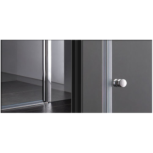 Lux-Aqua PP2D-90 dušo durys į nišą 900*1850 mm