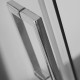 Roth slankiojančios dušo durys į nišą AMD2 120 cm, stiklas skaidrus