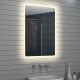 Vonios kambario veidrodis Lux-Aqua LAM15710, su LED apšvietimu, 700*1000 mm