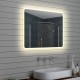 Vonios kambario veidrodis Lux-Aqua LAM15107, su LED apšvietimu, 1000*700 mm