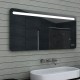 Vonios kambario veidrodis Lux-Aqua MLF140X65, su LED apšvietimu, 1400*650