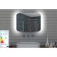Vonios kambario veidrodis Lux-Aqua ML80, su LED apšvietimu, 800*600