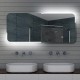 Vonios kambario veidrodis Lux-Aqua ML140, su LED apšvietimu, 1400*600
