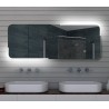 Vonios kambario veidrodis Lux-Aqua ML160, su LED apšvietimu, 1600*600