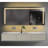 Vonios kambario veidrodis Lux-Aqua TSL160-70, su LED apšvietimu, 1600*700 mm