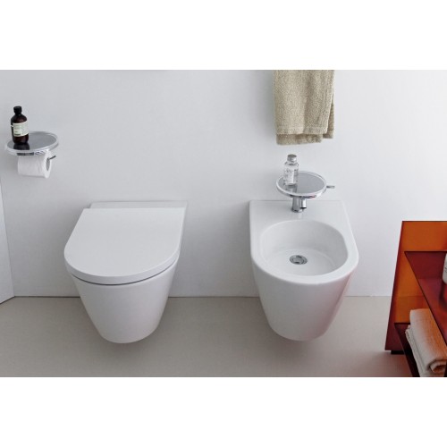 Kartell by Laufen Rimless pakabinamas klozetas su soft close dangčiu