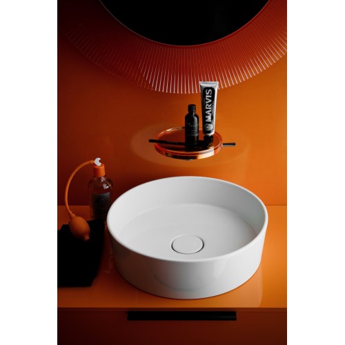 Kartell by Laufen praustuvas, dubuo 42x42 cm, baltas blizgus