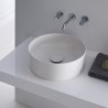 Kartell by Laufen praustuvas, dubuo 42x42 cm, baltas blizgus