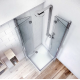 Roth kvadratinė dušo kabina sulankstomomis durimis TZOL1+TZOP1 80x80 cm