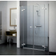 Roth GDN2 dviejų elementų varstomos dušo durys 110 cm