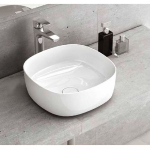 Roca Inspira Soft FINECERAMIC® praustuvas dubuo 37x37 cm