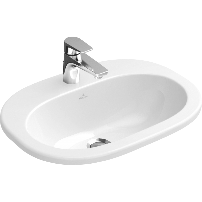 Villeroy&Boch O.Novo įleidžiamas praustuvas 56x41 cm, baltas blizgus, 41615601