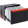 Franke šiukšlių rūšiavimo sistema 50cm pločio spintelei CUBE 50 (1x14 l, 2x8 l)