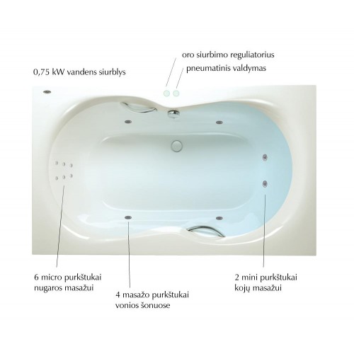 PAA HYDRO-CLASSIC vandens masažo sistema