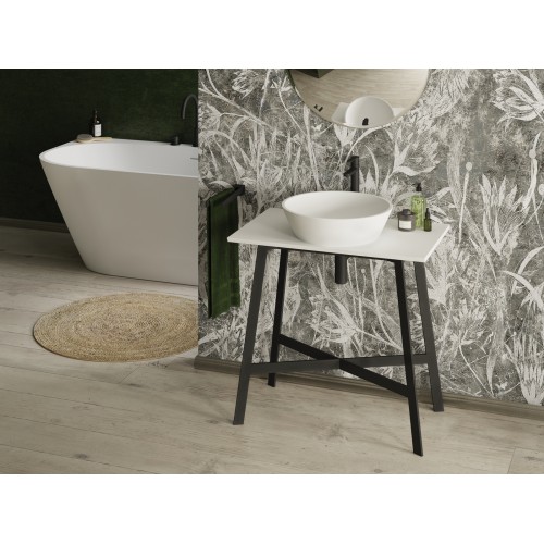 PAA Deco Silkstone praustuvas statomas ant stalviršio 45x45 cm