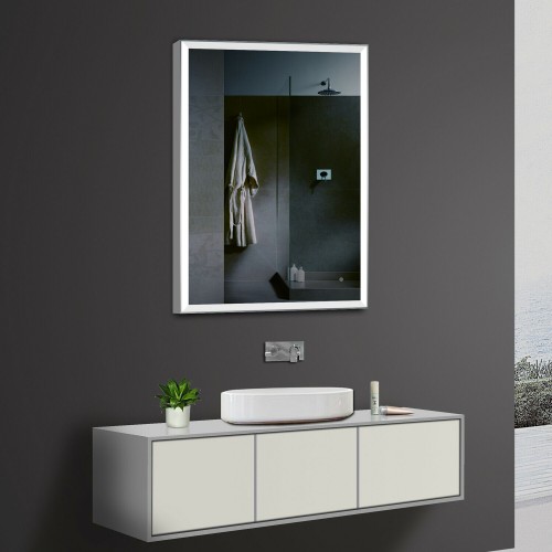 Vonios kambario veidrodis Lux-Aqua XBY50X70, su LED apšvietimu, 50*70 cm