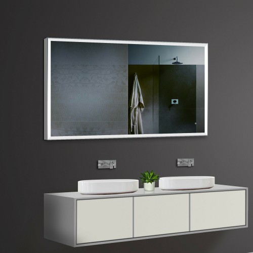 Vonios kambario veidrodis Lux-Aqua XBY120X70, su LED apšvietimu, 120*70 cm