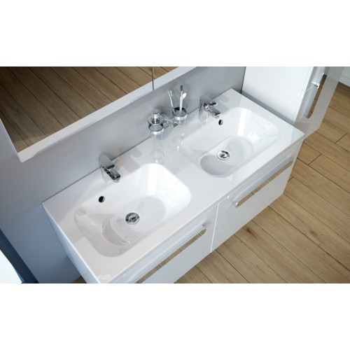 Ravak Chrome dvigubas lieto marmuro praustuvas 120x49 cm