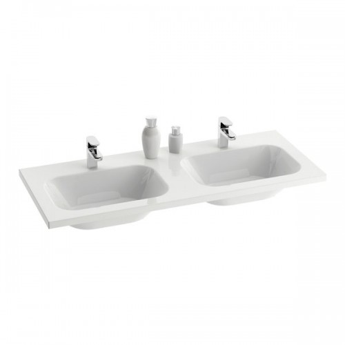Ravak Chrome dvigubas lieto marmuro praustuvas 120x49 cm