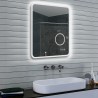 Veidrodis Lux-Aqua MLE6070MAG  su LED apšvietimu 60x70 cm