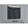 Vonios kambario veidrodis Lux-Aqua MFT8070 su LED apšvietimu 800x700mm