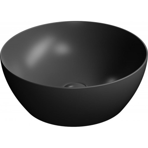 GSI Pura praustuvas dubuo Ø 42 cm, juodas matinis