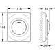 Nuleidimo mygtukas pisuarui Grohe Surf chrome
