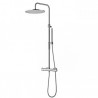 Paffoni Light virštinkinė termostatinė dušo sistema, dušo galva Ø 30 cm, spalva blizgus chromas