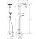 Hansgrohe Crometta S 240 1jet virštinkinė dušo sistema voniai, 27320000