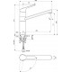 Virtuvinis Ideal Standard maišytuvas plautuvei Ceraflex