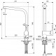Ideal Standard maišytuvas plautuvei Ceraflex