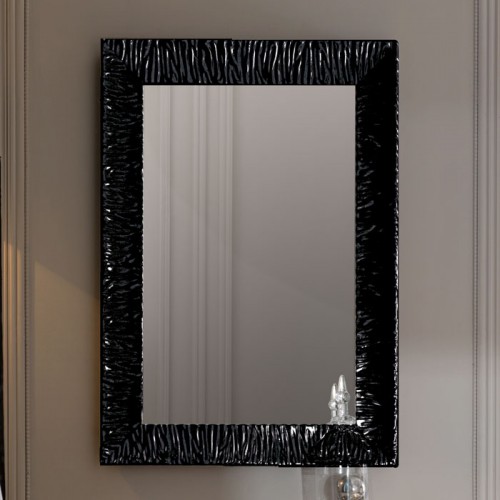 Kerasan Retro veidrodis su juodu blizgiu rėmu 70x100 cm 736501 (spalvų pasirinkimas)