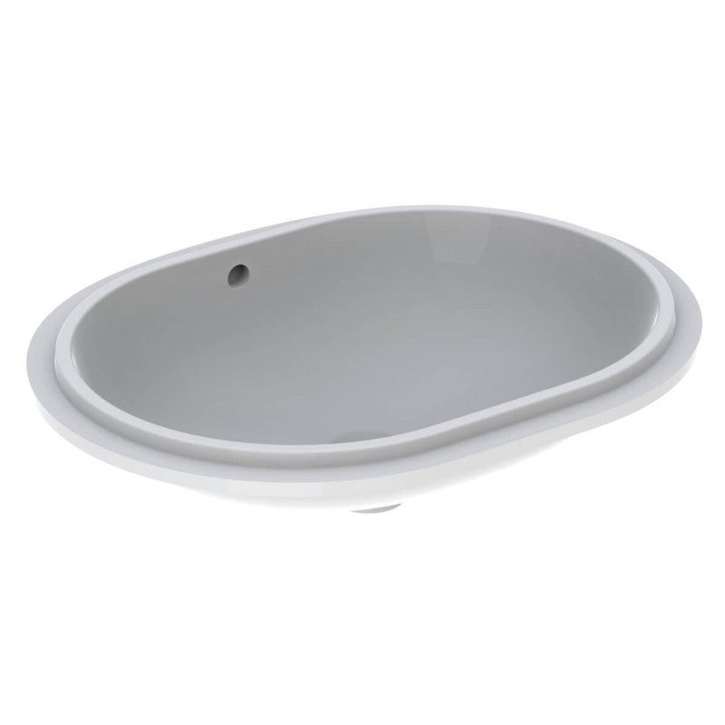 Geberit Variform praustuvas  montuojamas iš apačios 63x49 cm, baltas blizgus
