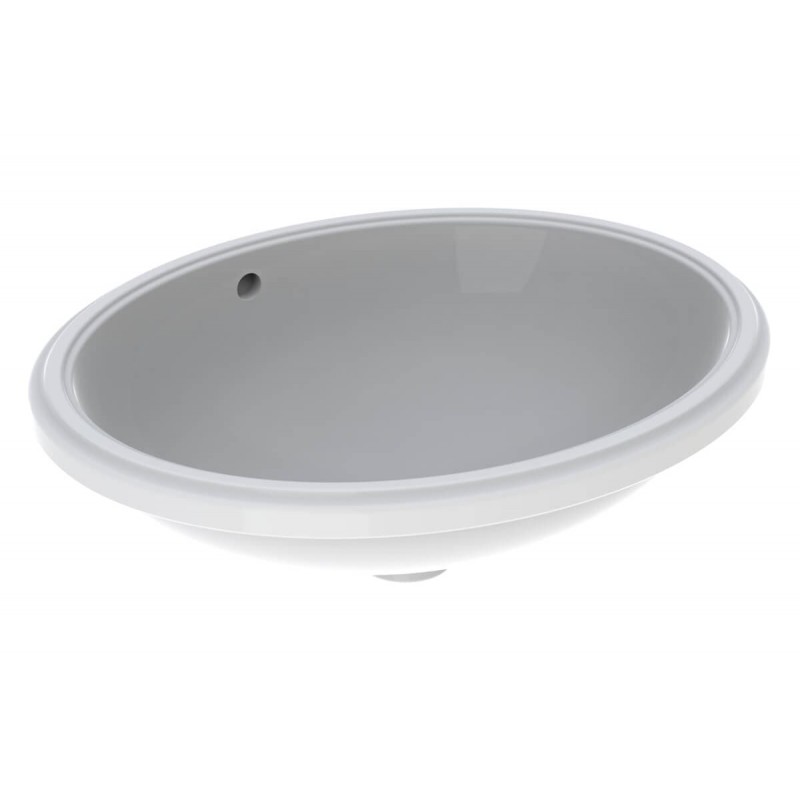 Geberit Variform praustuvas montuojamas iš apačios 56x46 cm, baltas blizgus