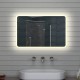Veidrodis Lux-Aqua M1575 su LED apšvietimu 50x70 cm