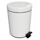 Bemeta White 5l šiukšliadėžė su dangčiu