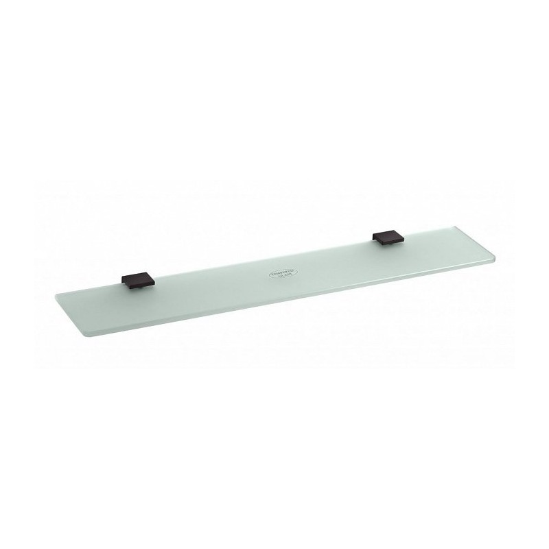 Bemeta Nero stiklinė lentynėlė 60 cm