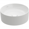 Villeroy&Boch Collaro apvalus praustuvas montuojamas ant stalviršio 40cm, baltas blizgus