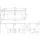Villeroy&Boch Collaro kampinė vonia, kairinė 180x80 cm