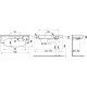 Laufen The New Classic praustuvas 120x48 cm, baltas blizgus