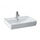 Laufen Pro praustuvas su nušlifuota apačia 55x48 cm, baltas blizgus