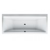 Laufen Pro stačiakampė akrilinė vonia su aliuminio rėmu 180 x 80 cm