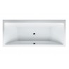 Laufen Pro stačiakampė akrilinė vonia 180x80 cm, balta blizgi