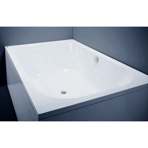 Vispool Libero Duo 190x120 cm stačiakampė akmens masės vonia