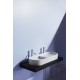Laufen Sonar dvigubas praustuvas-dubuo su tekstūra 100 x 36 cm
