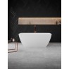 Vayer Gemini laisvai pastatoma akmens masės vonia 146x74 cm