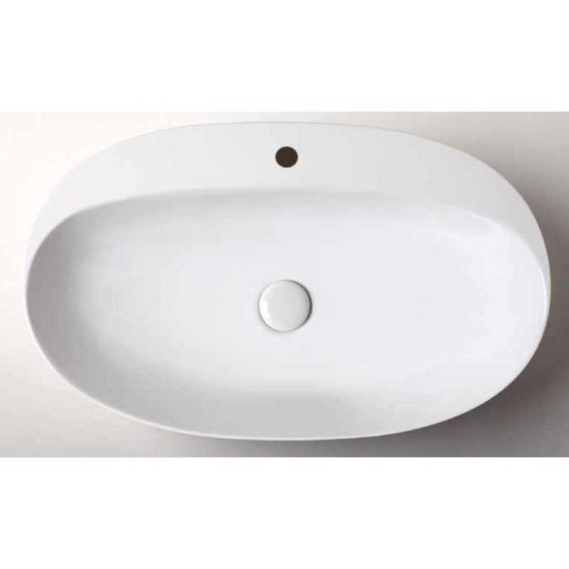 Azzurra Elegance 60x42cm pastatomas ant stalviršio praustuvas
