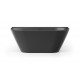 PAA Deco Wall Graphite laisvai pastatoma glaudžiama prie sienos vonia 166x81 cm